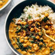 Chickpea curry pin