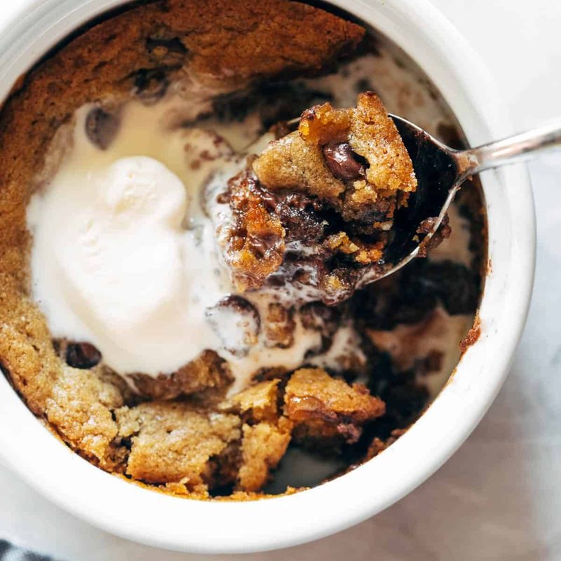 A picture of Deep Dish Cookie Bowls for Two