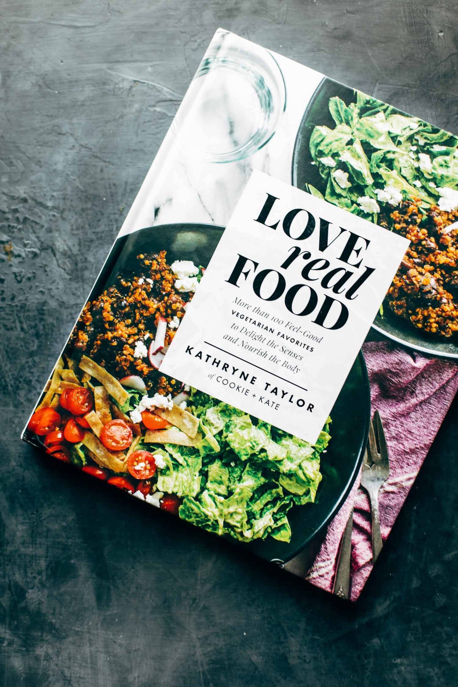 Love Real Food cookbook.