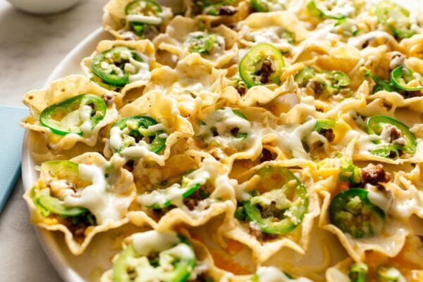 microwaved nachos | www.iamafoodblog.com