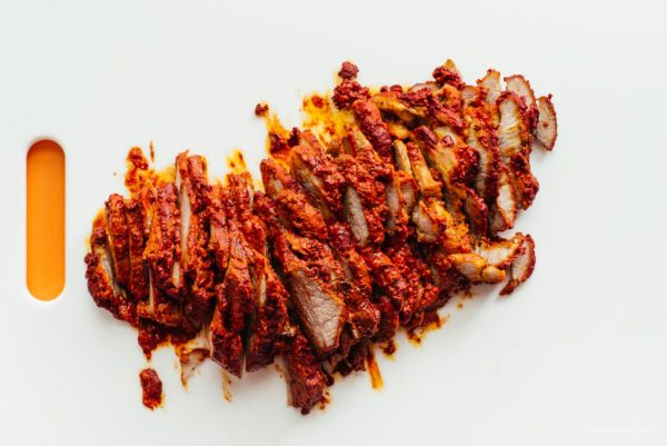 Cheesy Tacos Al Pastor Recipe - www.iamafoodblog.com