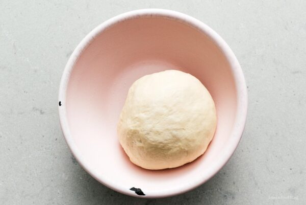 pretzel dough after overnight rise | www.iamafoodblog.com