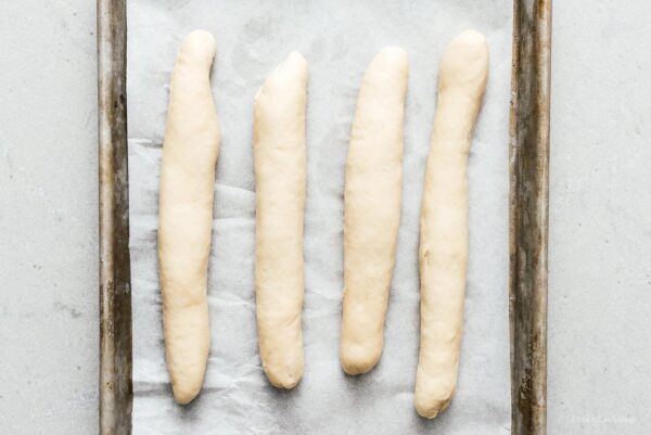 forming logs for pretzels | www.iamafoodblog.com