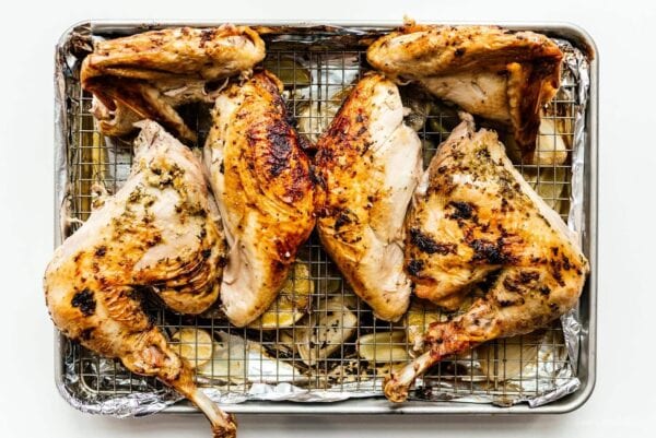 deconstructed spatchcocked turkey | www.iamafoodblog.com