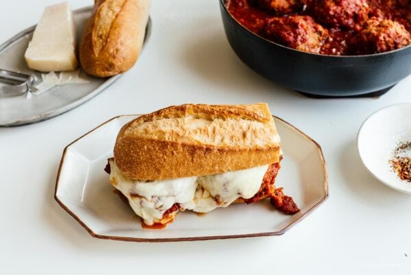 meatball sub | www.iamafoodblog.com