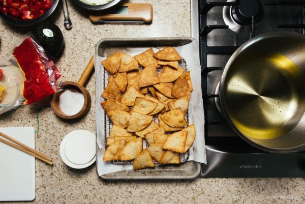 how to make homemade tortilla chips | www.iamafoodblog.com