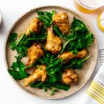 Air fryer chicken wings are so crispy and juicy you won’t believe they weren’t deep fried! Seriously good and so easy. Eat them naked, with salt and pepper, or toss them in a salty, sweet, sour Vietnamese fish sauce that will leave you begging for more. #airfryer #chickenwings #wings #airfryerwings #recipes #dinner #appies #vietnamesefood