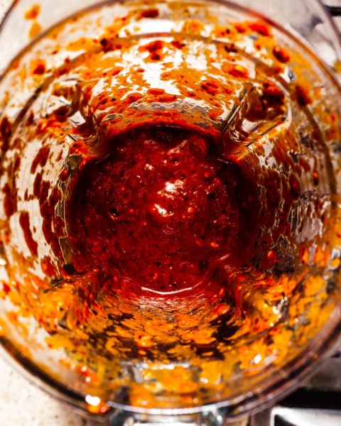 oven baked weeknight carne adovada pork taco recipe | www.iamafoodblog.com