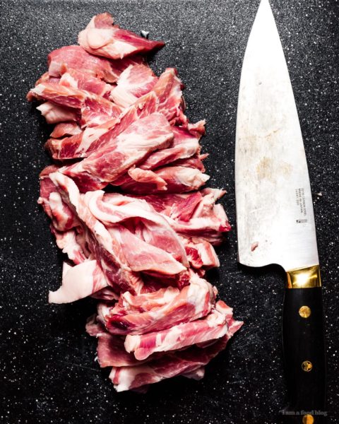 oven baked weeknight carne adovada pork taco recipe | www.iamafoodblog.com