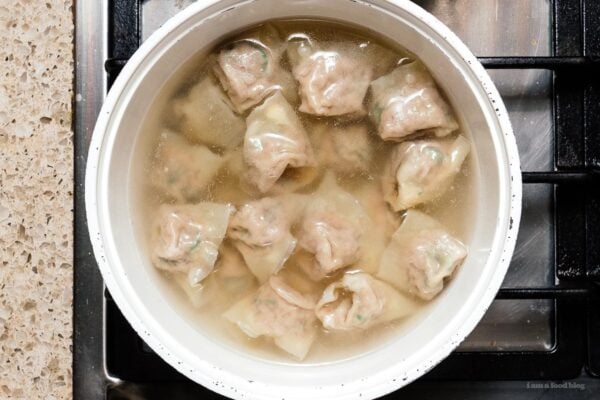 turkey wontons | www.iamafoodblog.com