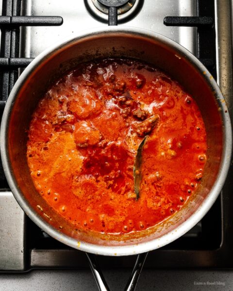 Keto-Friendly Low Carb Bolognese with Shirataki Noodles | www.iamafoodblog.com