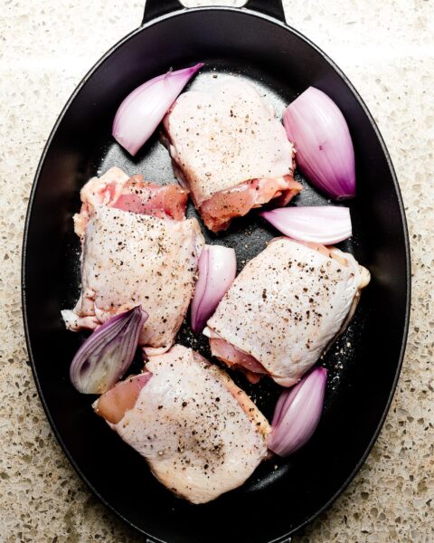 Lemon Pepper Chicken with Lemon and Dill Cous Cous Recipe Step 1