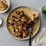Perfectly Pan-Seared Garlicky Mushrooms | www.iamafoodblog.com