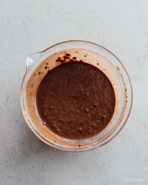 Small Batch Black Bottom Banana Bread | www.iamafoodblog.com