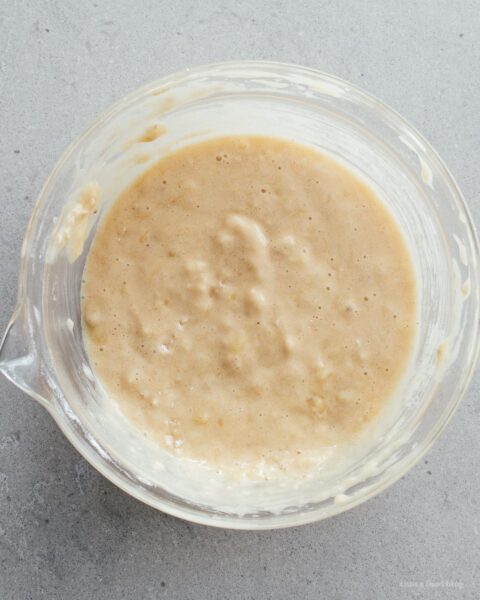 Small Batch Black Bottom Banana Bread | www.iamafoodblog.com