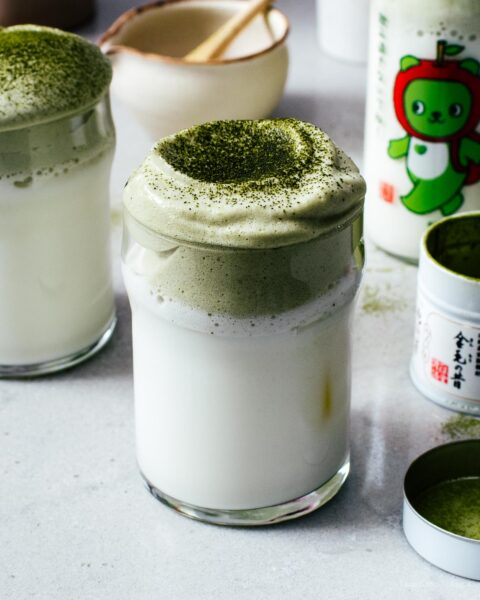 How to make Dalgona Matcha | www.iamafoodblog.com