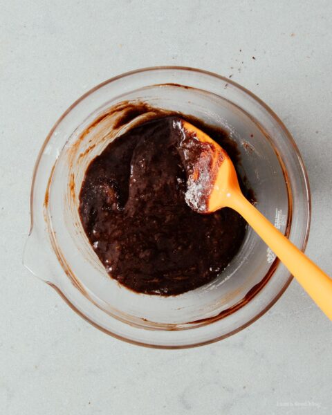 Super Chocolatey Extra Small Batch Brownies | www.iamafoodblog.com