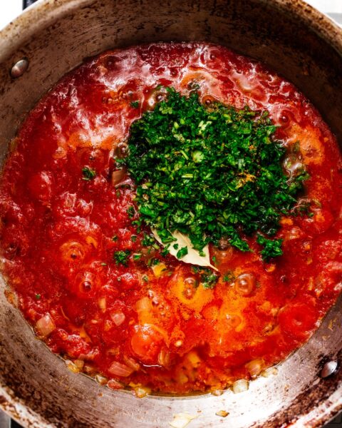 Moroccan Lamb Meatballs in Tomato Sauce | www.iamafoodblog.com