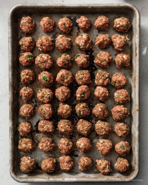 Moroccan Lamb Meatballs in Tomato Sauce | www.iamafoodblog.com