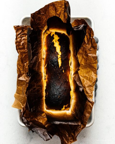 Small Batch Basque Burnt Cheesecake Recipe | www.iamafoodblog.com