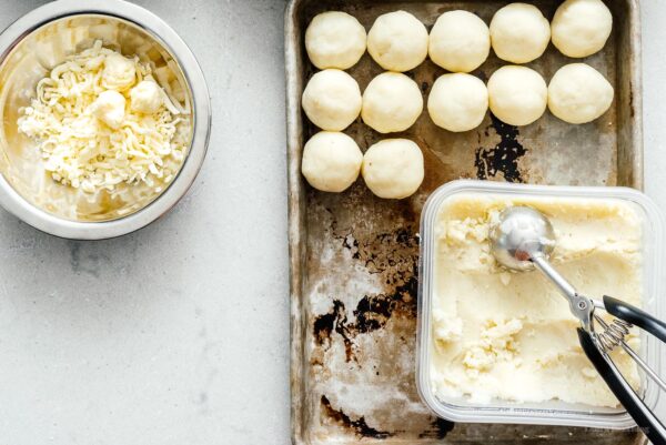 How to make Cheesy Potato Balls | www.iamafoodblog.com