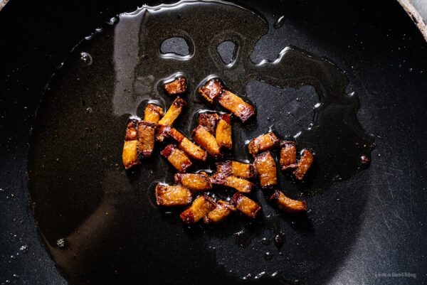 The Creamiest Creamy Chicken and Bacon Pasta Recipe | www.iamafoodblog.com