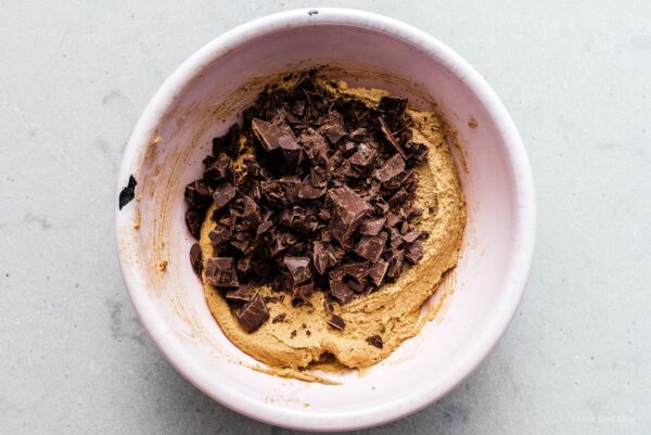 folding in chocolate | www.iamafoodblog.com