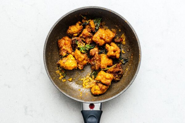 Salted Egg Yolk Fried Chicken Recipe | www.iamafoodblog.com