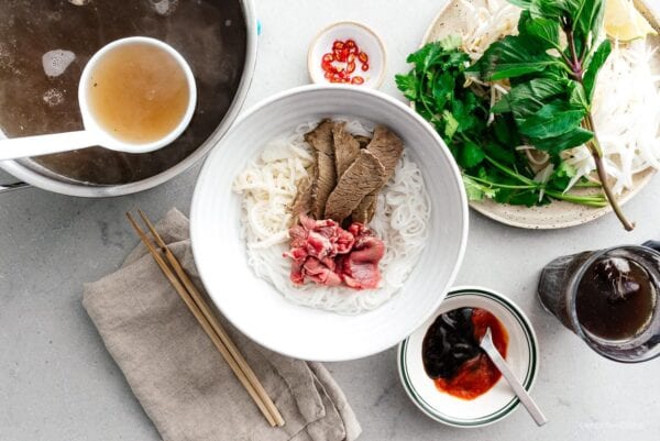 Pho assemble | www.iamafoodblog.com
