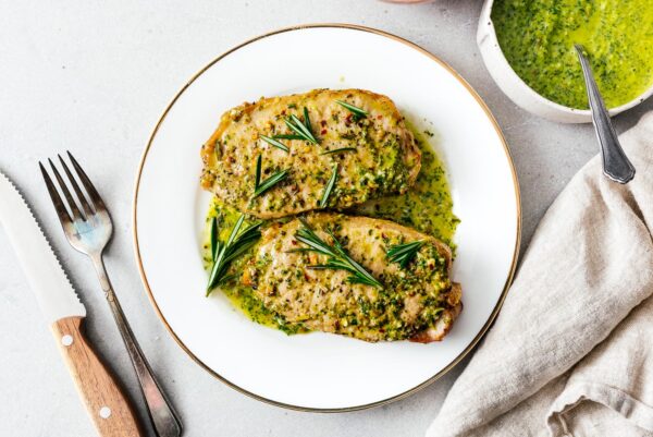 air fryer pork chops | www.iamafoodblog.com