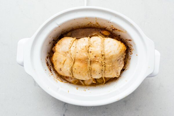 crock pot turkey breast | www.iamafoodblog.com