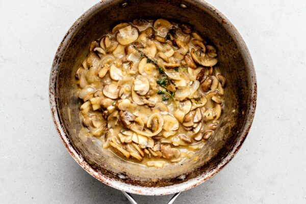 mushroom soup base for green bean casserole | www.iamafoodblog.com