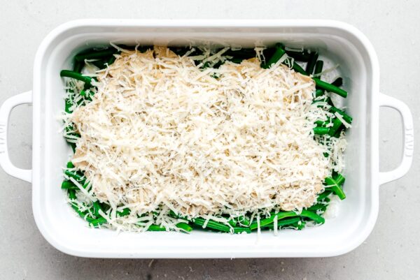 green bean casserole before baking | www.iamafoodblog.com