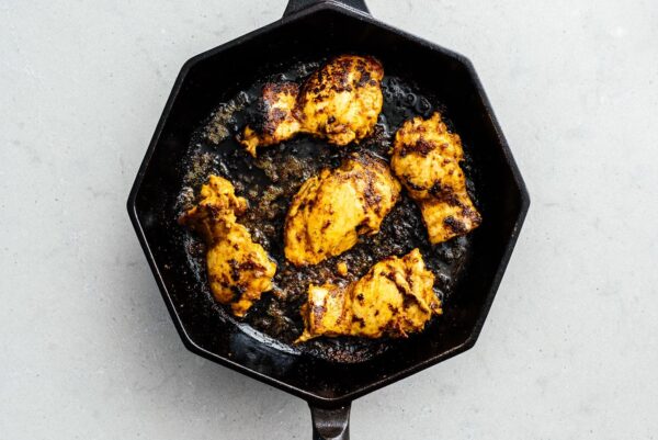 pan grilled shawarma chicken | www.iamafoodblog.com