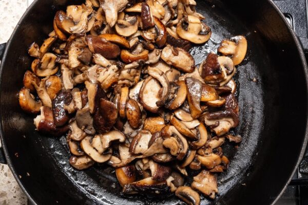 brown butter mushrooms | www.iamafoodblog.com