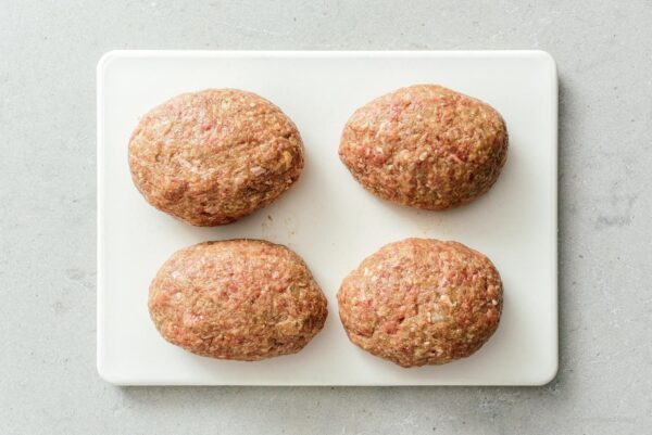 Salisbury steak patties | www.iamafoodblog.com