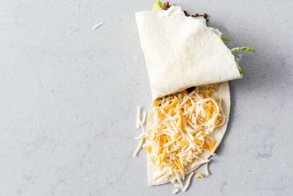 folding tiktok wrap hack | www.iamafoodblog.com