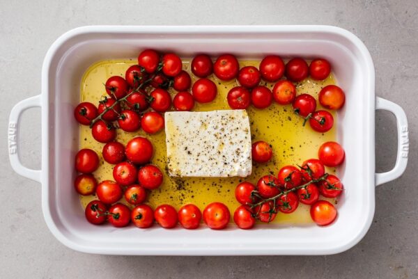 feta and tomatoes | www.iamafoodblog.com