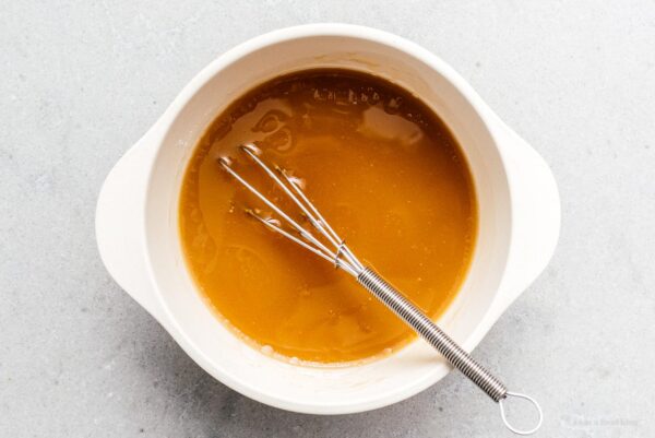 garlic sauce for gai lan | www.iamafoodblog.com