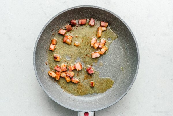 crisping pancetta | www.iamafoodblog.com