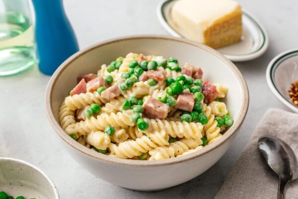 peas pasta | www.iamafoodblog.com