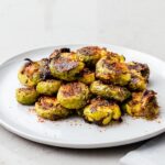 smashed brussel sprouts | www.iamafoodblog.com