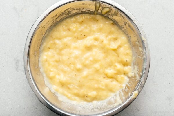 banana muffin batter | www.iamafoodblog.com