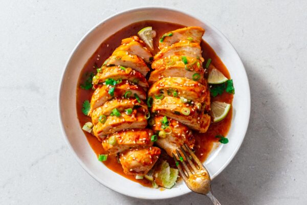 Instant pot chicken breast | www.iamafoodblog.com