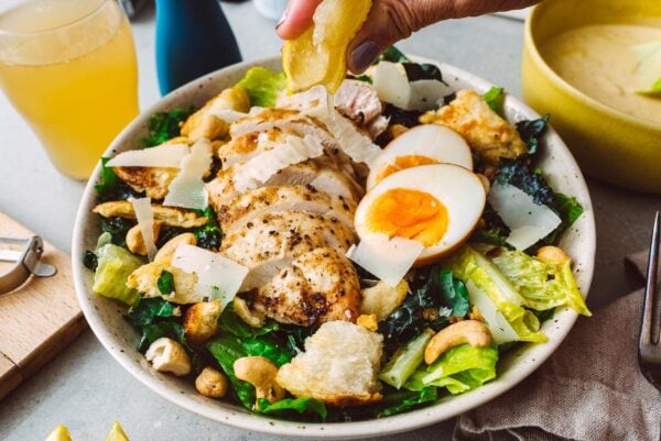 chicken caesar salad | www.iamafoodblog.com