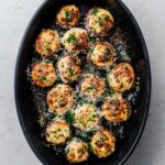 stuffed mushrooms recipe | www.iamafoodblog.com