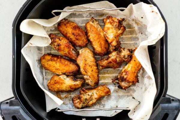 air fryer ranch wings | www.iamafoodblog.com