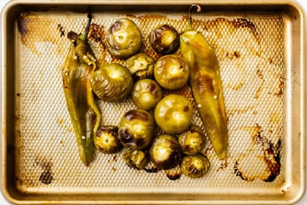 roasted tomatillos | www.iamafoodblog.com