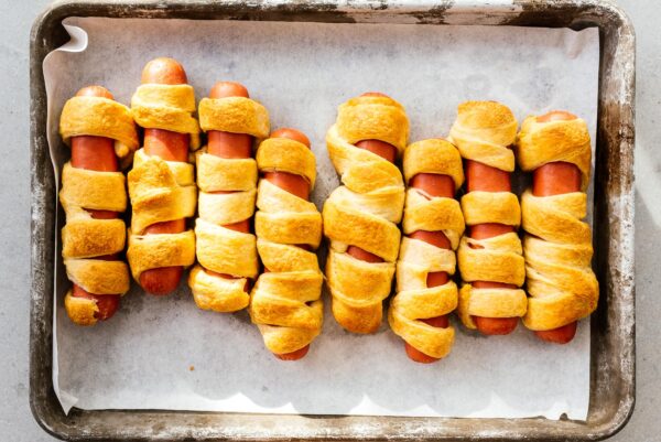 baked mummy dogs | www.iamafoodblog.com