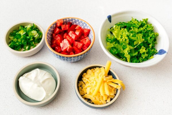 walking taco toppings | www.iamafoodblog.com